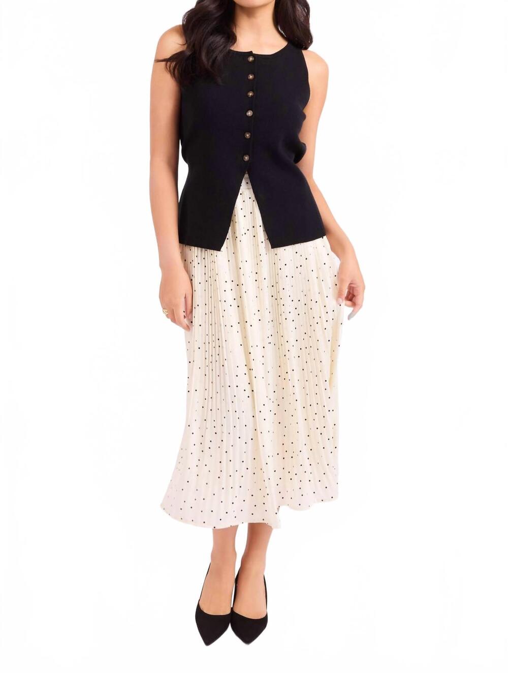 NEW SADIE & SAGE margaux sweater in black